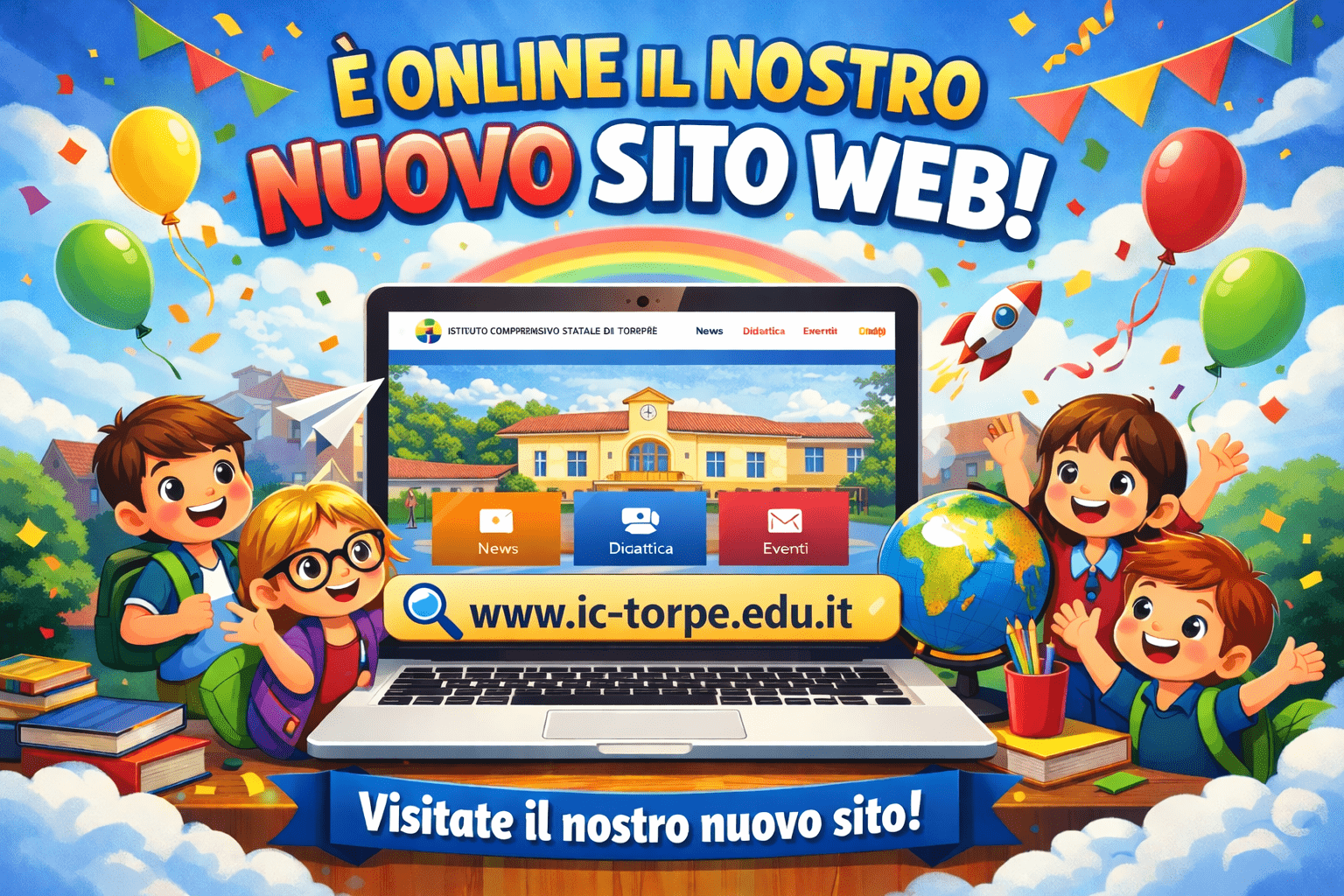 Online il nostro nuovo sito web!